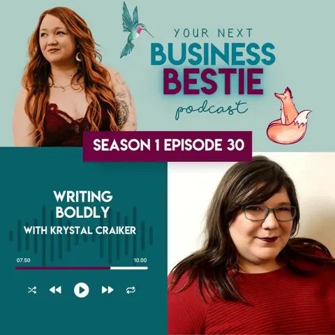 Writing Boldly with Krystal Craiker