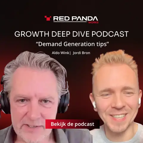 Demand Generation tips met Aldo Wink #79 Growth Deep Dive Podcast [LinkedIn Live Special]