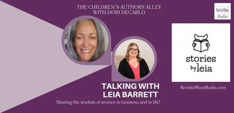 Leia Barrett and The Odd Dog on The Children's Authors Alley with Dori DeCarlo
