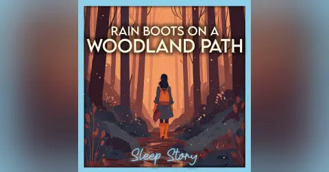 A Rainy Forest Path to Sleep | Bedtime Story for Adults, Sleep Meditation & Soothing Rain ASMR