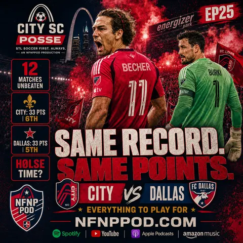 City SC Posse - Ep25: CITY Can Pass Dallas: 12 Unbeaten, Löwen Gone & Holse Time