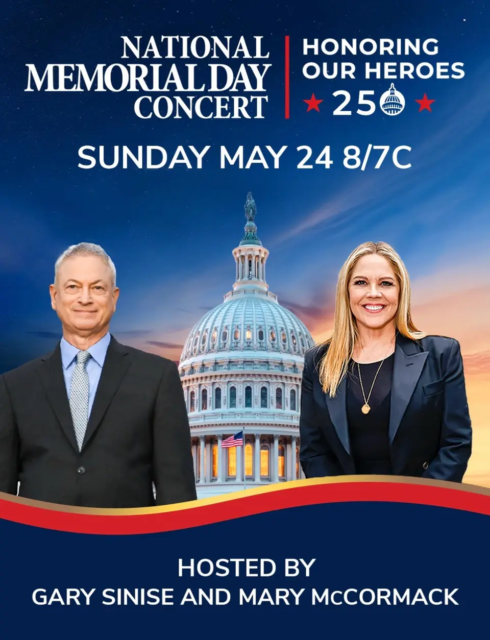 Gary Sinise & Mary McCormack