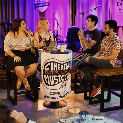 Demi the Daredevil on Comedians Interviewing Musicians