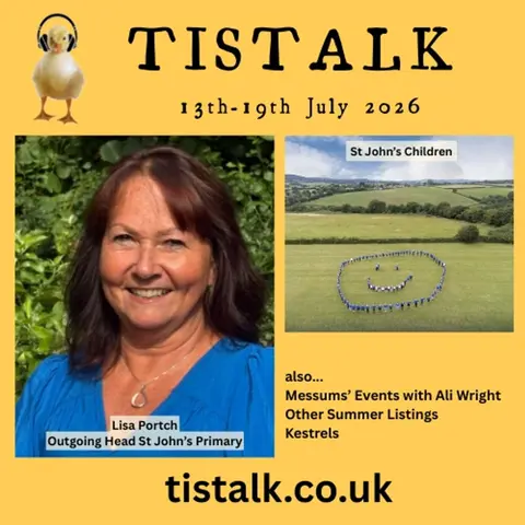 TisTalk 13th-19th July 2026 E5S12 Lisa Portch, St John's School, Messums, Summer Events, Kestrels