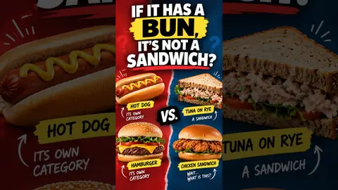 Hot Dogs and Hamburgers Are Their Own Category
