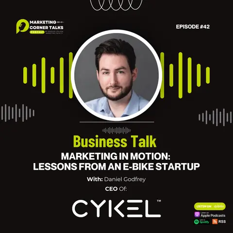 From Parliament to Pedals - Transforming the E-Bike Experience w/ Daniel Godfrey of Cykel Technologies [Ep. 42]