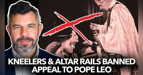 1283: Altar Rails and Kneelers Banned: Priests appeal to Pope Leo! Dr. Taylor Marshall