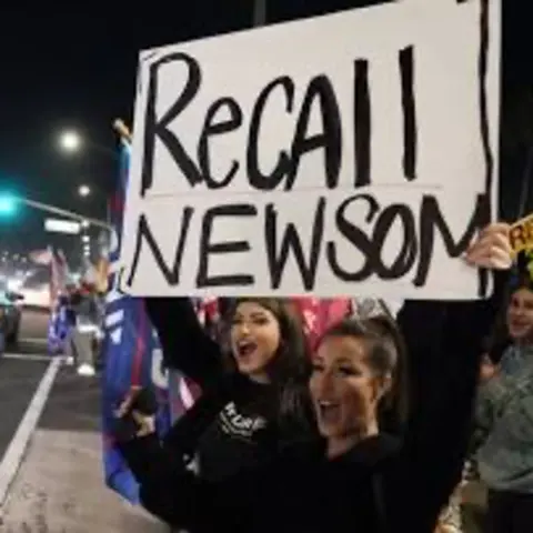 Newsom Recall: Danger Signals Flash Red.