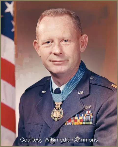 US Air Force Col. Bernard Fisher - Medal of Honor Recipient during the Vietnam War