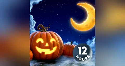 12 Hour White Noise for Sleeping During the Halloween Season