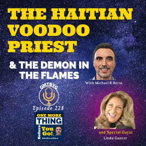 The Haitian Voodoo Priest and the Demon in the flames