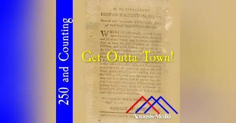 Get Outta Town!–August 17, 1776