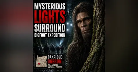Mysterious Lights Surround Bigfoot Expedition in Oakridge, Oregon