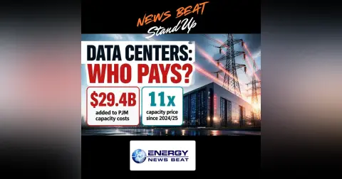Who Pays For Data Center Power, and 9 other huge stories on the Energy News Beat Stand Up