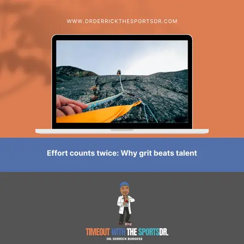 Effort counts twice: Why grit beats talent