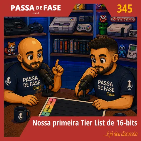 Nossa primeira Tier List de 16-bits. E já deu discussão