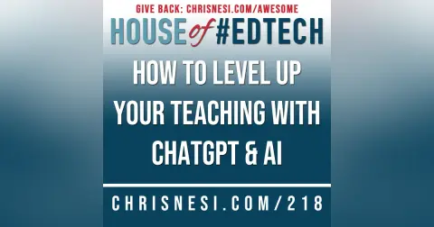 How to Level Up Your Teaching with ChatGPT and AI - HoET218