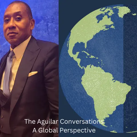 The Aguilar Conversations:           A Global Perspective Logo