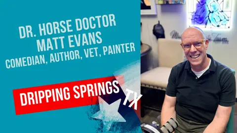 Ep.248 Dr. Horse Doctor Matt Evans-Vet and Stand Up Comedy