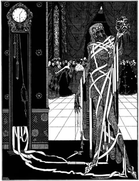 THE MASQUE OF THE RED DEATH by EDGAR ALLAN POE