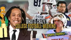Was This the CRAZIEST College Football Weekend Ever?! (Plus Jay-Z's Halftime Show Pick & Apu's Back)