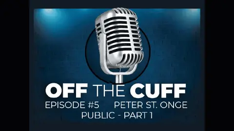 Off The Cuff With Professor Peter St Onge