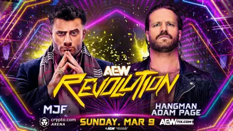 Hangman Page beats MJF to kickoff AEW Revolution
