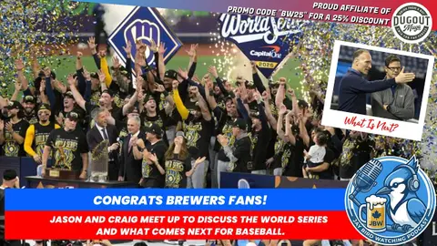 Pull Up a Stool! Brewers Win it All & Let the Rumors Begin! 🍻