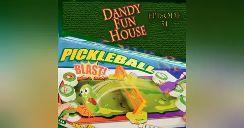 PICKLEBALL BLAST! Game Review, Unboxing and Assembly – Dandy Fun House episode 51