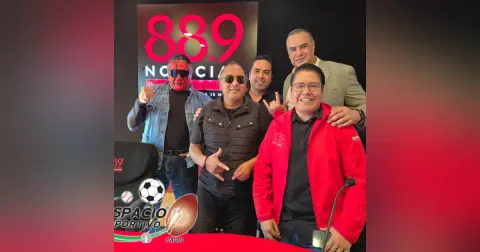 Hoy con la presencia del Luchador Chessman en la cabina de Espacio Deportivo (de la Tarde) 25 de Marzo 2026