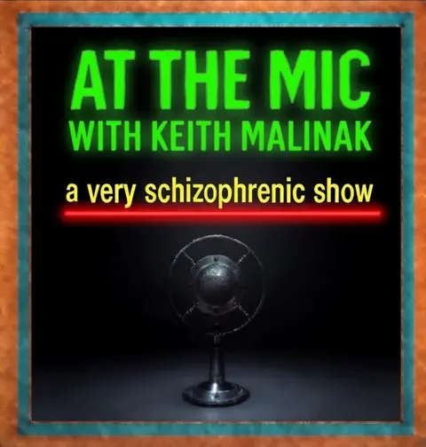 At The Mic (with Keith Malinak) Logo