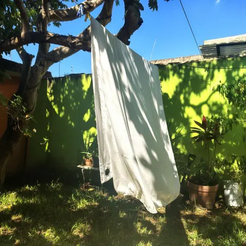 Telas al viento
