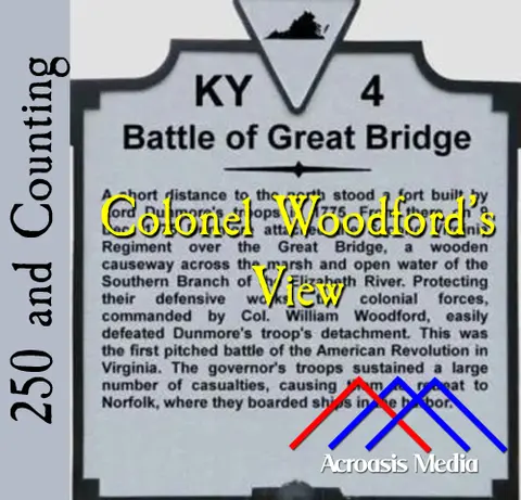 Colonel Woodford’s View–December 15, 1775