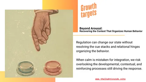 Beyond Arousal: Recovering the Context That Organizes Human Behavior