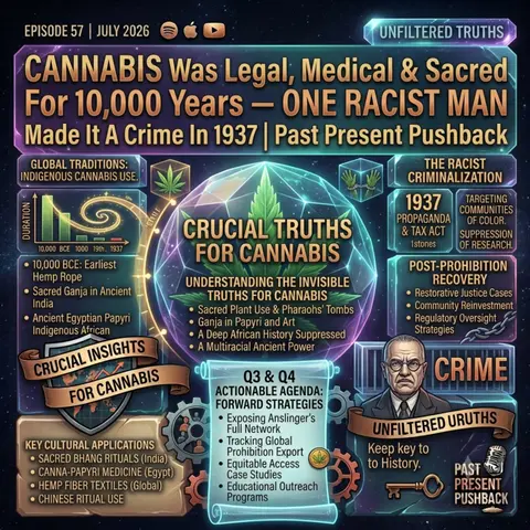 Cannabis Was Legal, Medical & Sacred For 10,000 Years — One Racist Man Made It A Crime In 1937