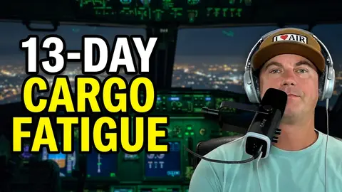 How Long-Haul Cargo Pilots Manage Fatigue on 13-Day Trips