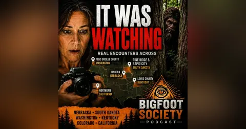 11-Foot Bigfoot Watches Woman in Lincoln, Nebraska!