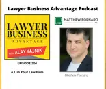 A.I. in Your Law Firm with Matthew Fornaro