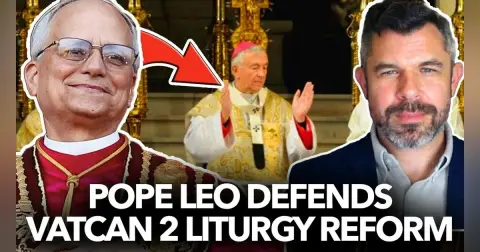 1339: Is Pope Leo Turning His Back on Traditional Latin Mass? His Defense of the Vatican II Liturgy