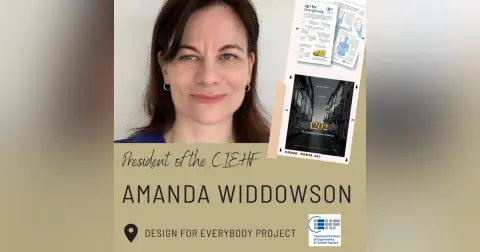 Design for Everybody – An interview with CIEHF President -Amanda Widdowson