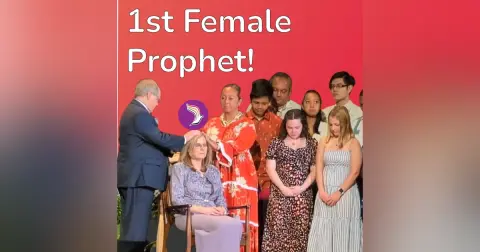 Historic Vote! Stassi Cramm 1st Female Prophet-Pres of CoC!