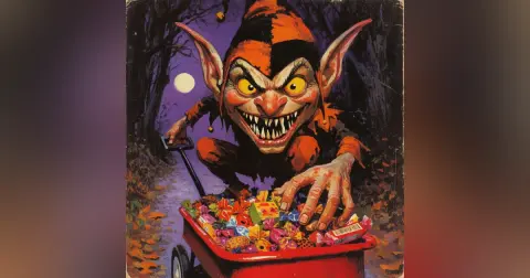 Candy Haul | A Goblin’s Halloween Horror Story