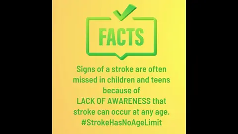 Pediatric Stroke Fact