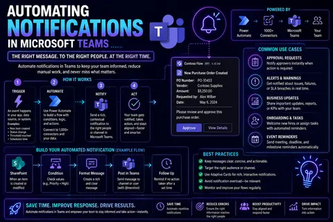Automating Notifications in Teams: A Complete Guide