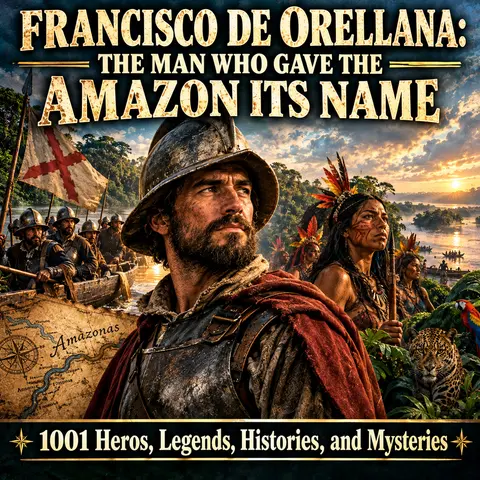 FRANCISCO de ORELLANA: THE MAN WHO GAVE THE AMAZON ITS NAME