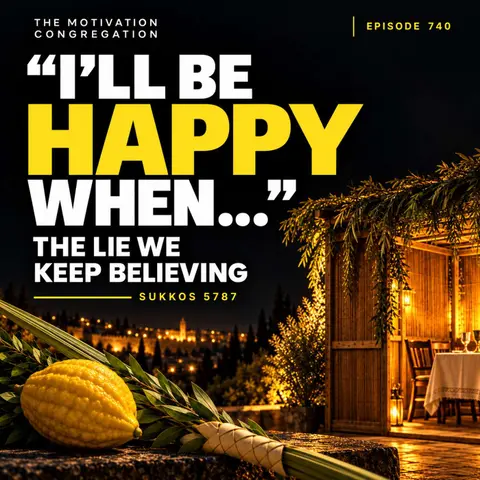 “I’ll Be Happy When…” — The Lie We Keep Believing | Sukkos 5787