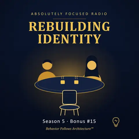 Rebuilding Your Identity from the Studs | Doug & Angela | Absolutely Focused Radio | Review S4 Ep. 8 | AFR Season 5 Bonus #15