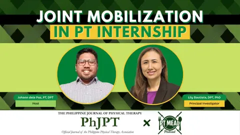 Joint Mobilization During Clinical Internship | Behind the Research