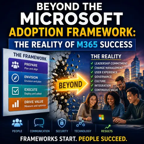 Beyond the Microsoft Adoption Framework- The Reality of M365 Success