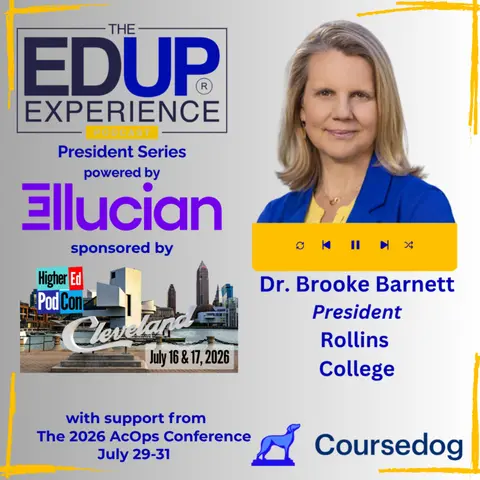 The Liberal Arts Are Not a Relic. They're Future Proofing - with Dr. Brooke Barnett, President, Rollins College